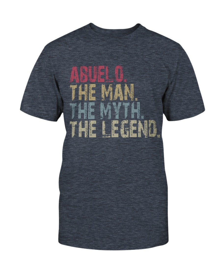 Abuelo The Man The Myth The Legend Vintage - Bella Canvas
