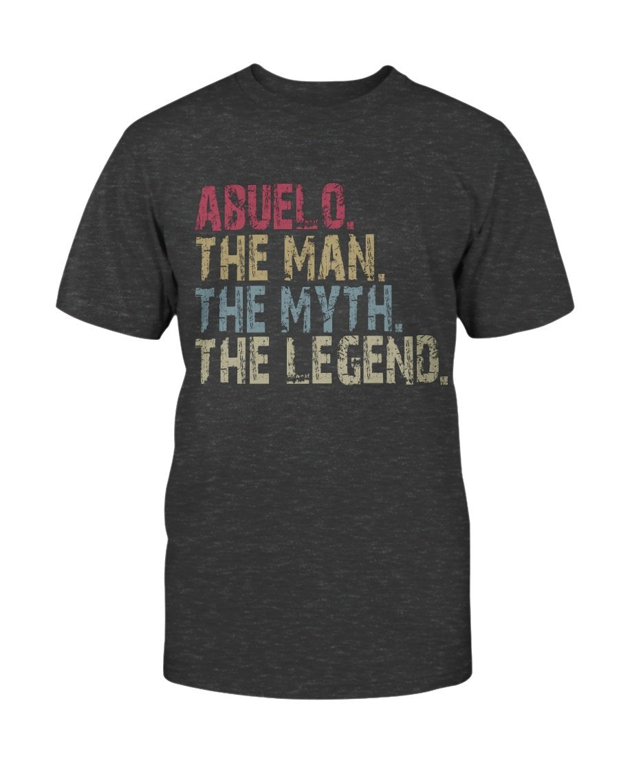 Abuelo The Man The Myth The Legend Vintage - Bella Canvas