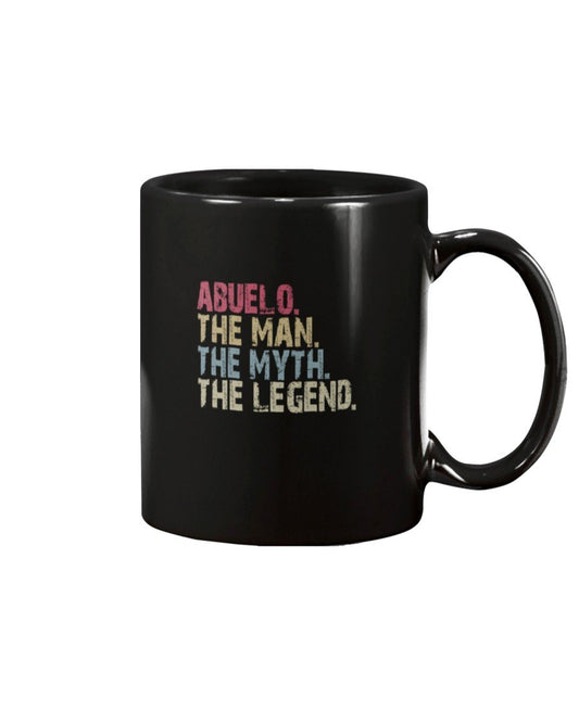 Abuelo The Man The Myth The Legend Vintage Mug